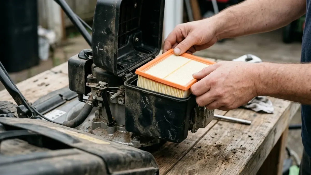 Lawn Mower Air Filter Replacement: Paper, Foam & Dual-Stage Guide
