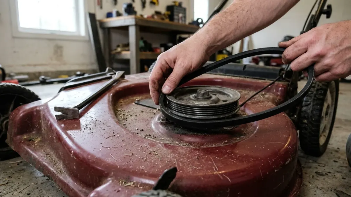 Lawn Mower Belt Replacement: Drive Belt and Blade Belt Guide