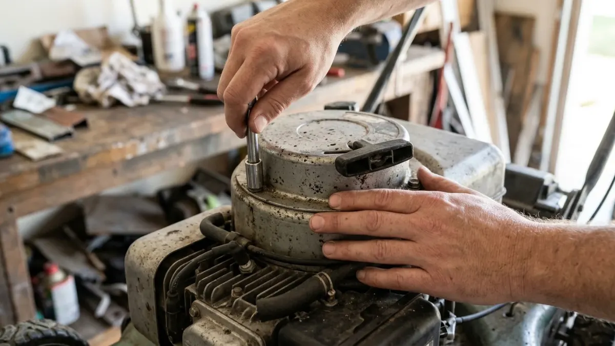 Lawn Mower Pull Cord Stuck? 6 Causes and How to Fix Each
