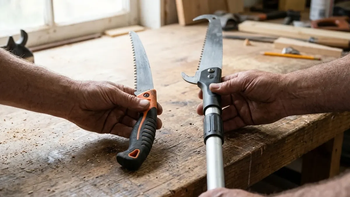 Pole Saw vs Pruning Saw: Which One Do You Actually Need?
