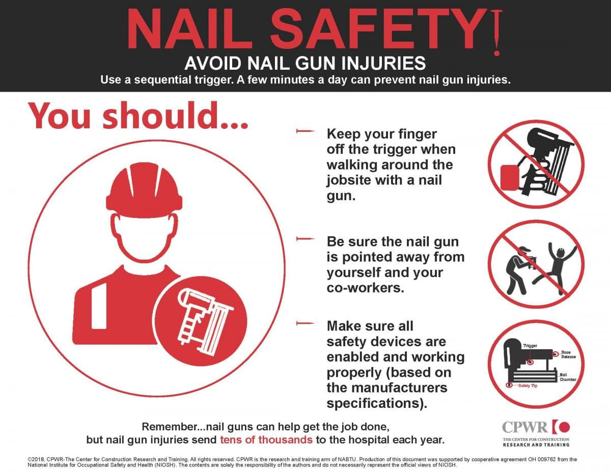 Nail Gun Safety Tips: Essential Guidelines for Accident-Free Use