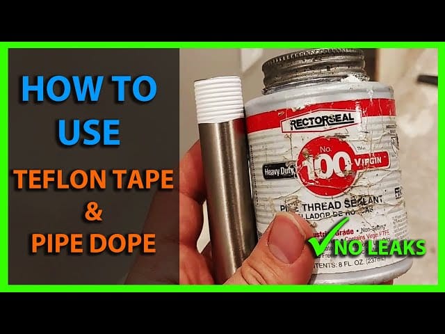Teflon Tape Vs Pipe Dope: Which Is Best for Leak-Free Seals?