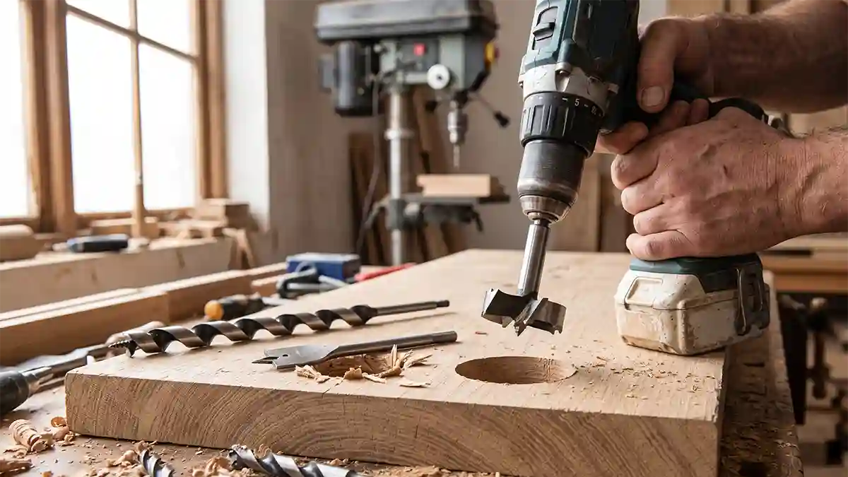 spade bit vs forstner bit
