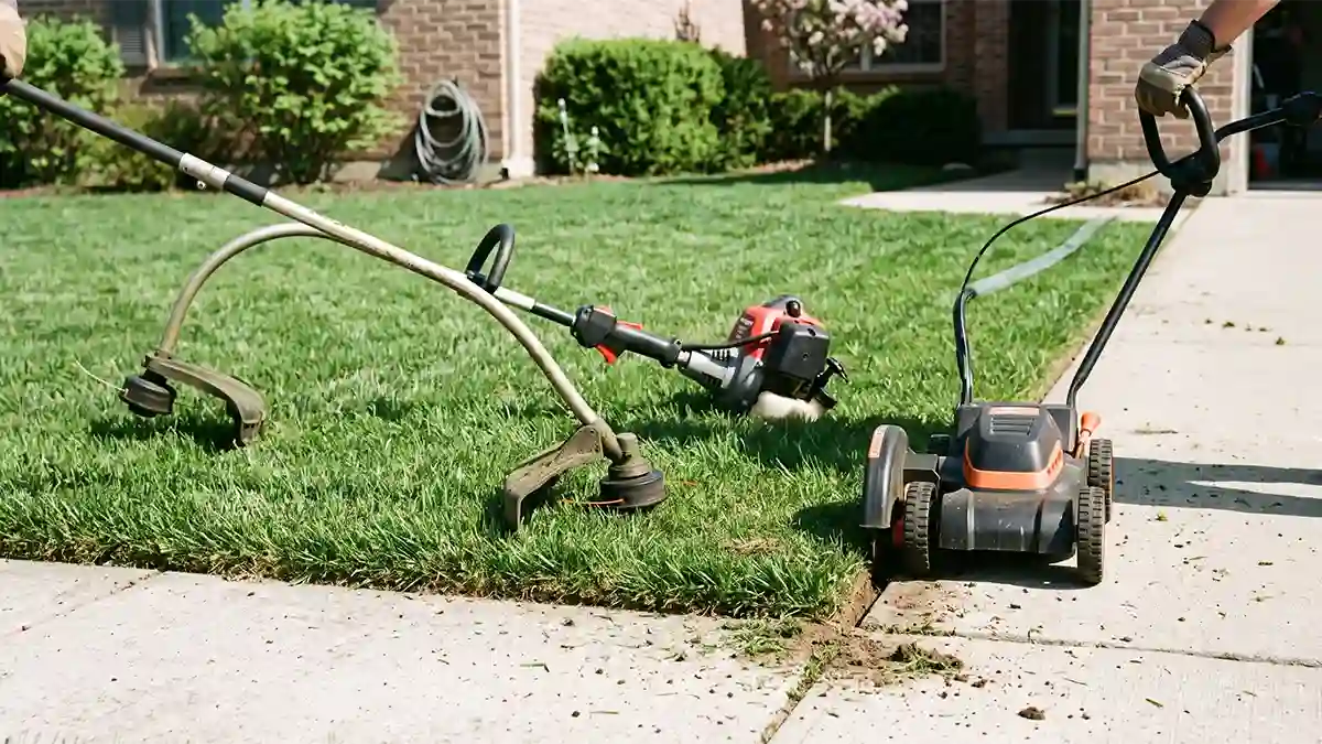 string trimmer vs edger