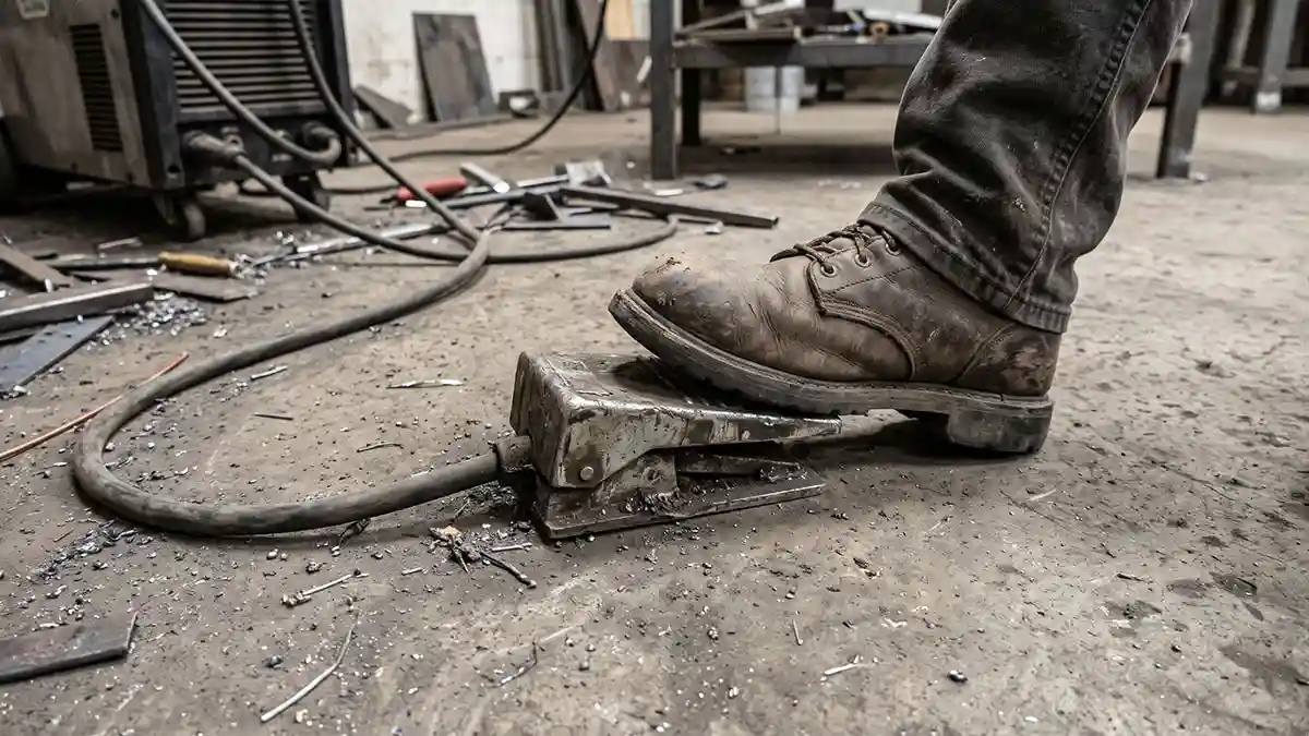 tig welder foot pedal guide
