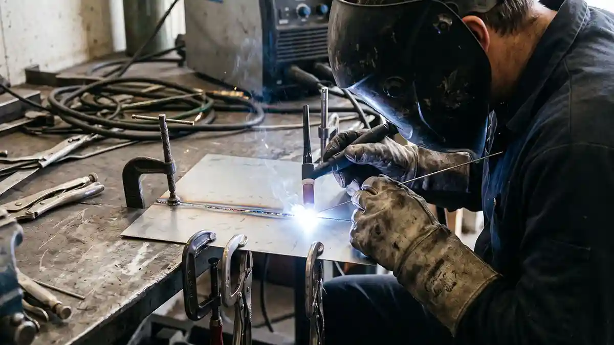 welding thin metal tips